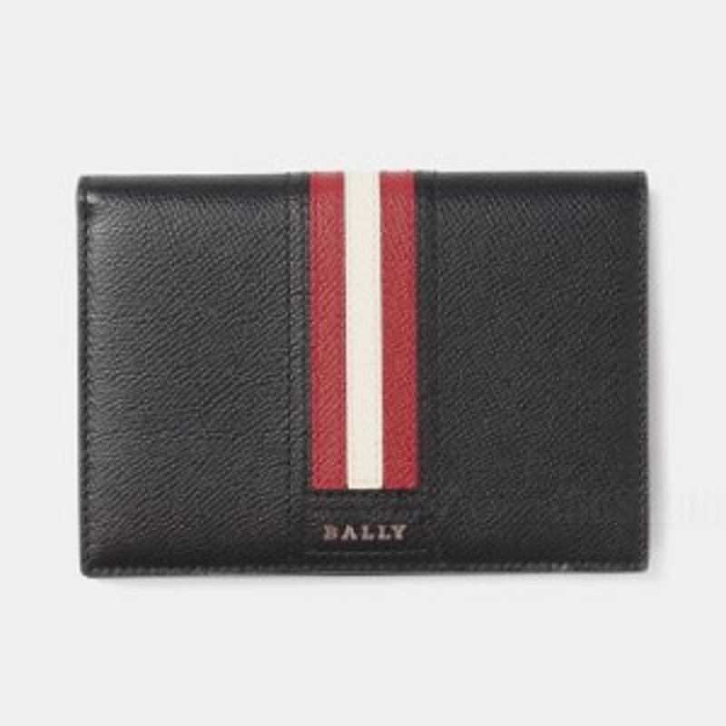 BALLY バリー メンズ 財布 ブラック ロゴ 折りたたみ財布 TALKNIS 二 ...