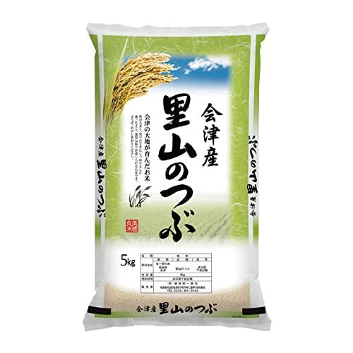 新米 里山のつぶ 精米 5kg 会津産 令和5年産 お米