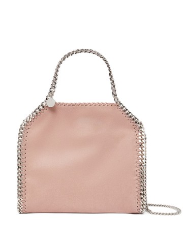 Stella McCartney - mini Falabella tote bag - women - Polyester/NewLife™ Recycled Polyester/Organic Cotton/Recycled PET - One Size - Pink