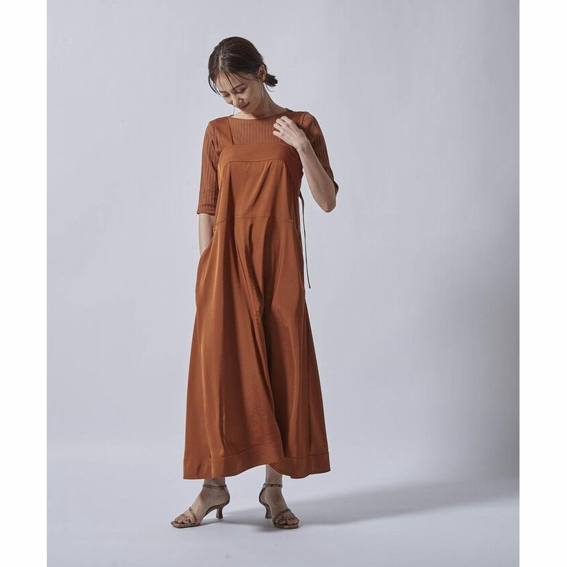 ロートレ アモン 大草直子さんコラボ4th Collection キャミソールワンピー レディース キャメル 7号 Lautreamont 通販 Lineポイント最大1 0 Get Lineショッピング