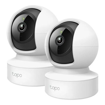 TP-Link 旋轉式 WI-FI 攝影機 C212 2入組