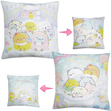 【全館95折】角落生物 枕頭 抱枕 靠枕 超舒服柔軟 可愛 雙面花色 角落小夥伴 日本正版 該該貝比日本精品