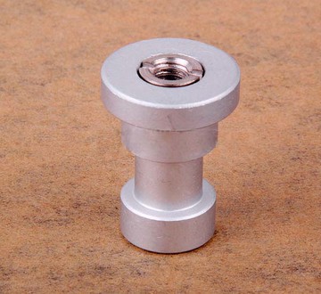 燈架接口轉換螺絲 燈座轉換頭 燈架接口轉三腳架1/4螺口 鋁合金