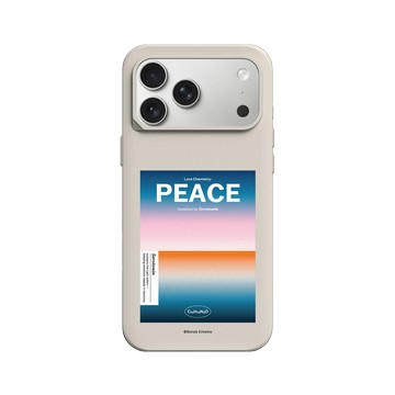 iPhone 17 Pro Max SolidX 貝殼灰 - Valentine's Day Collection - 血清素維持的平靜