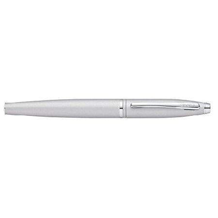 Cross Calais Refillable Fountain Pen, Medium Nib, Includes Premium Gift Box Satin Chrome