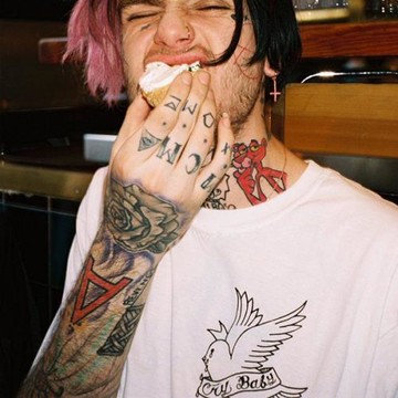 Lil Peep歐美街頭潮牌印花短袖t恤Cry baby嘻哈男士寬松純棉半袖