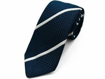 KUSUKA精製領帶 White Line Tie