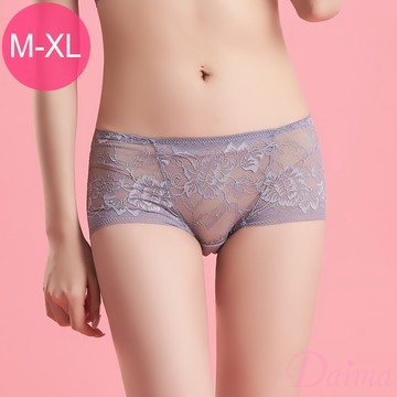 內褲 (M-XL)加大款法式精品滿版性感蕾絲內褲_紫色#3071