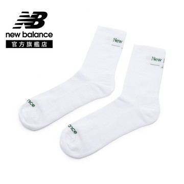 【New Balance】 NB LOGO中筒襪_中性_綠色_LAS61071WG