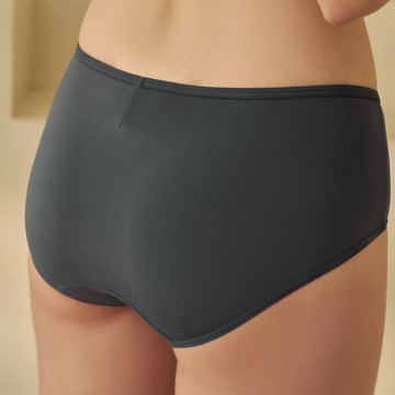 山茶花中腰平口小褲 - 水霧灰 ｜DS3397 WG