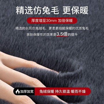 加絨護膝蓋保暖老寒腿男女士漆關節老年人專用秋冬季防寒加厚護套