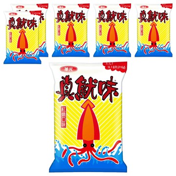 華元 真魷味 紅燒口味  50g  6包