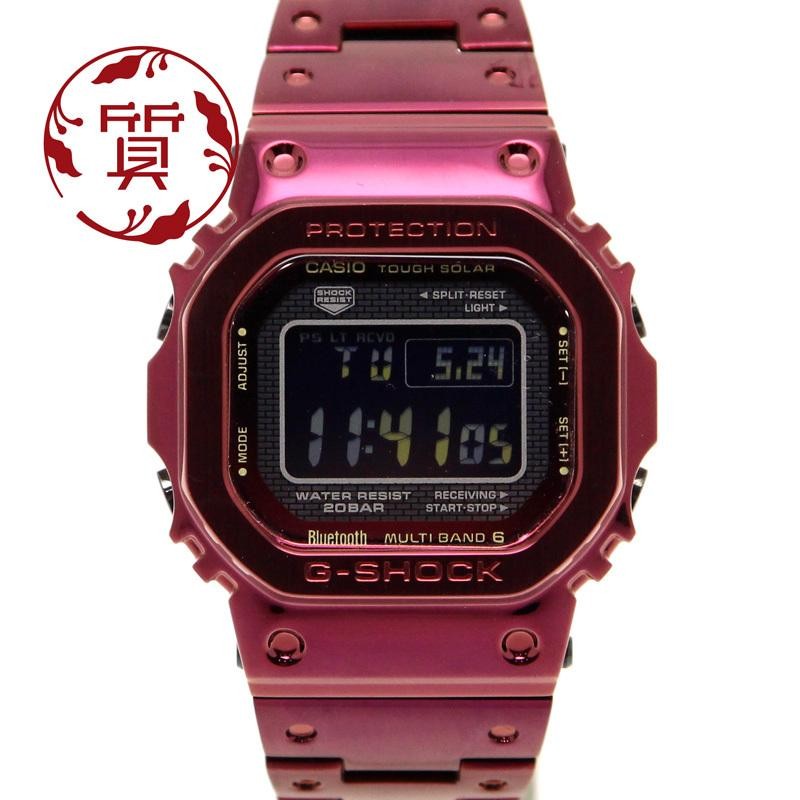 CASIO G-SHOCK GMW-B5000RD-4JF 電波ソーラーボルドー