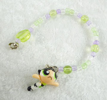 【震撼精品百貨】The Powerpuff Girls 小女警 毛毛吊飾 【共1款】 震撼日式精品百貨