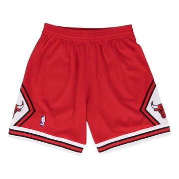 Mitchell & Ness NBA Swingman Shorts Chicago Bulls Road 1997-98 'Red White'