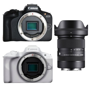 Canon EOS R50 單機身+SIGMA 18-50mm F2.8 公司貨