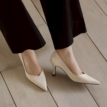 [SAPPUN] Loria 尖頭全包中高跟鞋 (5/7cm)
