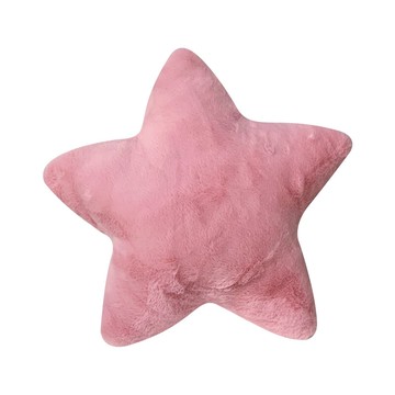 毛絨抱枕含芯五角星靠墊客廳沙發靠枕辦公室簡約現代靠背床頭抱枕