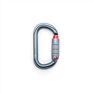 [全新正品]At Height uk 鋁合金O形三段自動鎖鉤環 Aluminium Oval Triple Action 25kN (型號：K15TA)