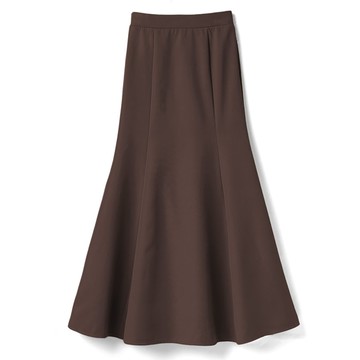 日本 GRL - 優雅修身魚尾長裙-深可可