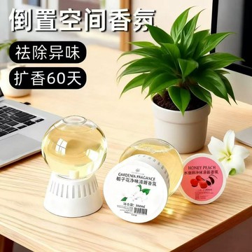 隔日達🔥倒置香薰水晶球 室內香薰 臥室除臭 空氣清新劑 衛生間香薰 除臭香薰 祛味香薰 車載香薰 持久留香香薰