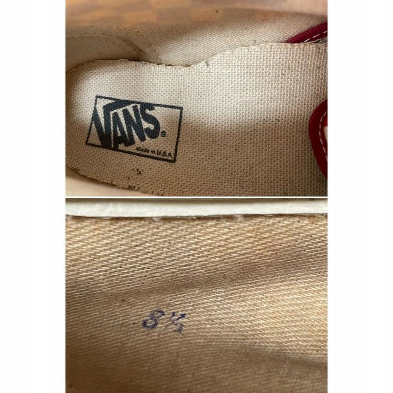 90's 米国製 MADE IN USA バンズ VANS CHUKKA チャッカ 90's 米国製 MADE IN USA バンズ VANS CHUKKA チャッカ