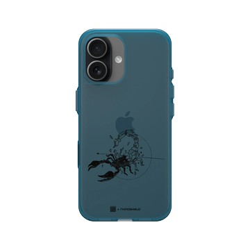 iPhone 17 Clear (相機按鈕) 夜幕藍 - Kerby Rosanes - 蠍子 - 黑