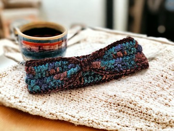 編織髮帶 - 染葉