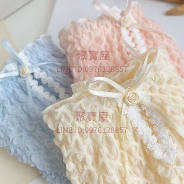 內褲女蝴蝶結純棉襠學生三角褲日系甜美公主蕾絲親膚中腰薄款性感短褲【聚寶屋】