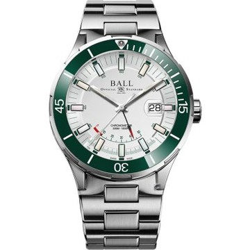 BALL 波爾 Roadmaster 天文台認證動力儲存機械腕錶-40mm綠(DP3006A-S3CJ-WHR)