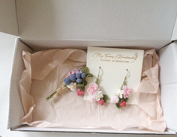 【消費券 88 折福袋企劃】*My Fancy Handmade*手作鈎花飾物