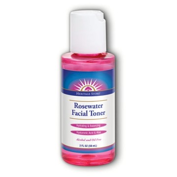Rose Petals Rosewater Facial Toner 2 Oz by Heritage Store