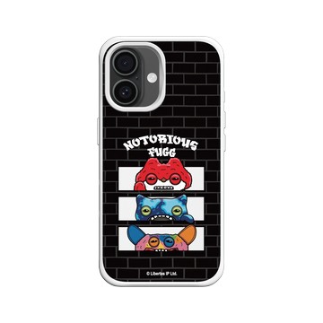 iPhone 16 SolidX 白 - Fuggler 放克牙寶-常態系列 Regular series - 偷看你牙