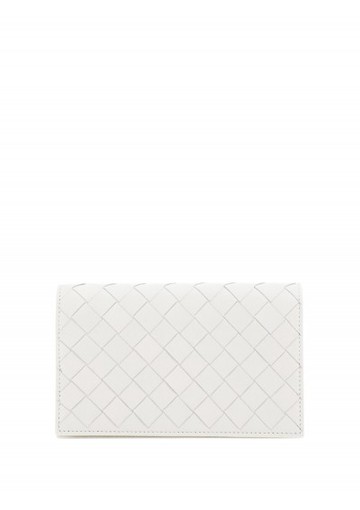 Bottega Veneta - Chain Wallet - Womens - White