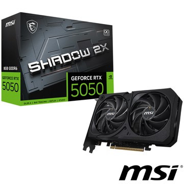 【顯卡+主機板】微星 RTX 5050 8G SHADOW OC 顯示卡 + 微星 B650M GAMING PLUS WIFI 主機板
