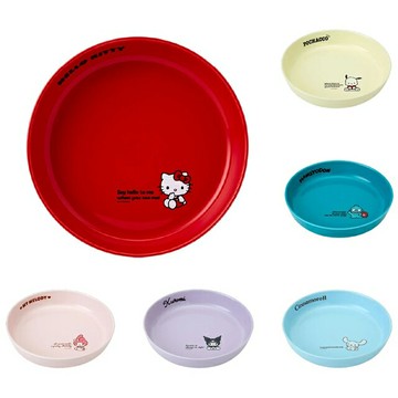 小禮堂 Sanrio 三麗鷗 陶瓷深圓盤 21cm (經典款) Kitty 大耳狗 酷洛米 人魚漢頓