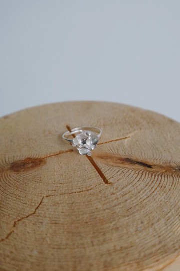 2023元與水戒指/戒圍可自行調整 玻璃 可愛戒指 透明感 透明系