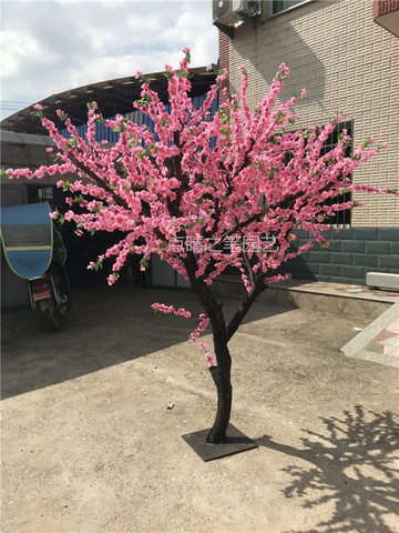 假桃樹仿真大型植物桃花樹 仿真櫻花樹仿真桃花樹許愿樹桃花裝飾
