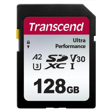 Transcend 創見 SDXC UHS-I U3 V30 記憶卡 TS128GSDC340S  1個  128GB