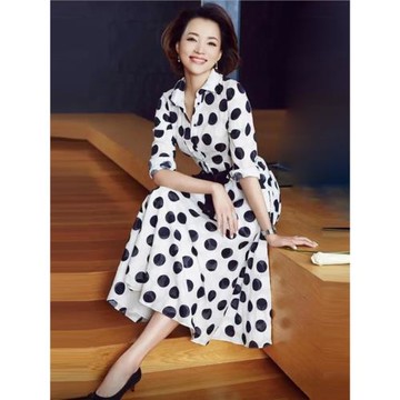 明星同款連衣裙2025秋裝名媛氣質優雅輕奢法式顯瘦高級宴會禮服女