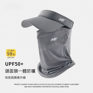 【臺灣有貨】冰絲防曬頭套 防曬麵罩 防曬帽 遮陽帽 遮全臉冰絲透氣圍脖 防曬頭套 涼感麵罩 涼感麵罩 護脖 涼感頭套
