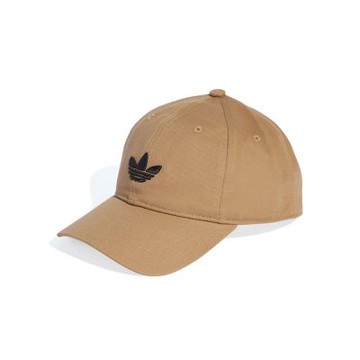 Adidas Baseball CAP AC 卡其色 一體成型帽簷 D 型扣環 帽子 棒球帽  JY5064
