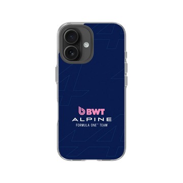 iPhone 16 Clear 透明 - Alpine - 2025 BWT Alpine Formula One Team Logo