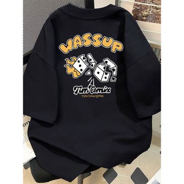 NOAH WASSUP重磅280克純棉美式復古短袖T恤男款2025新款潮牌寬松