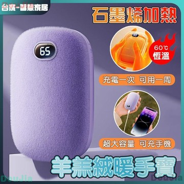 🔥免運🔥暖手寶 法蘭絨暖手寶 SUB暖手寶 充電暖手寶 充電暖暖包 大容量暖暖蛋 雙面發熱 禮物 恆溫加熱 石墨烯
