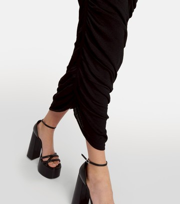 Altuzarra Trikera off-shoulder jersey maxi dress