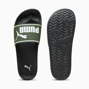 【滿千折百】PUMA 拖鞋 LEADCAT 2.0 黑 墨綠 防水拖鞋 男女 38413924