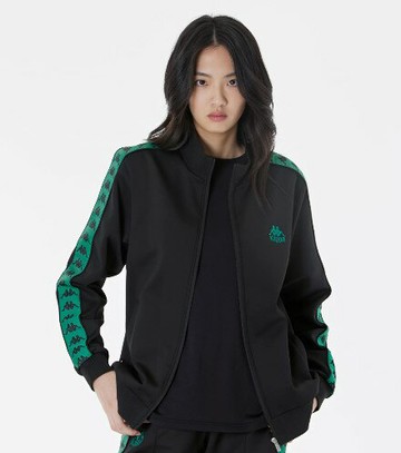 KAPPA 24 男女適穿 BANDA串標運動外套 復古立領運動外套  /  371U6EW