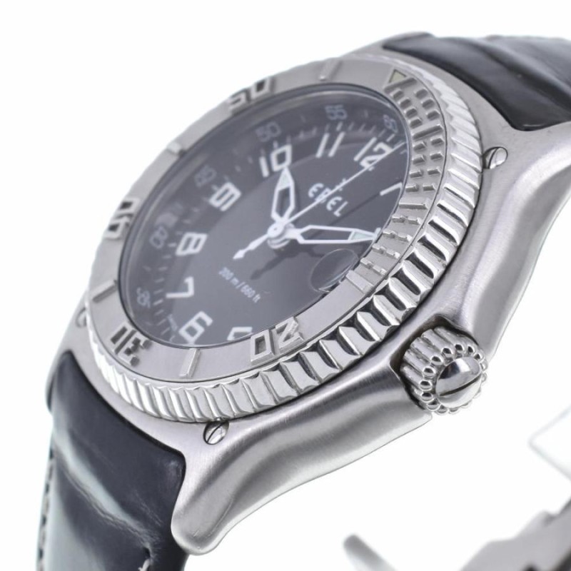 ☆良品【EBEL】エベル ディスカバリー E9187341 クォーツ メンズ Q#100090 | LINEブランドカタログ