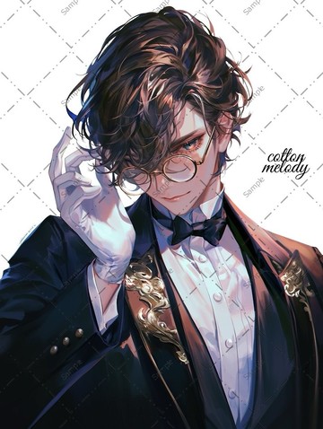 original sticker no.1341 人物貼紙 原創貼紙 人物貼紙 女孩貼紙 原創人物貼紙